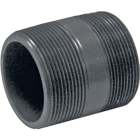 Genova LASCO 220025BC Pipe Nipple, 2 in, PVC, SCH 80 Schedule, 212 in L 220025-BC