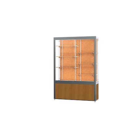 Ghent Display Case 48x66x16, Cork, Satin 10404CK-SN-K