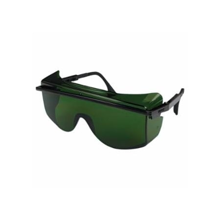 Uvex Astrospec OTG 3001 Eyewear, IR 3.0 Lens, Hard Coat, Ultra-dura, Black Frame 763-S2508