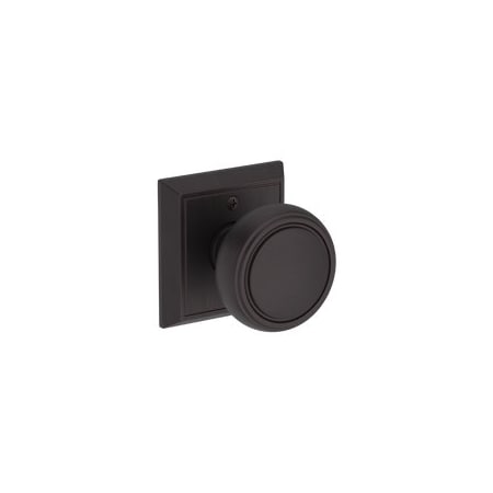 Baldwin Residential Door Knobs Half Dummy Reversible Venetian Bronze HDBRECHR112