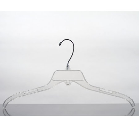 Specialty Store Services 17 In. Break Resistant Plastic Dress Hanger, 100PK 8084