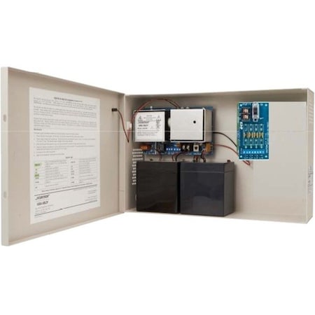 Securitron Power Supply - 5/3A, 12/24 VDC, 4 PTC Outputs AQD5-4C