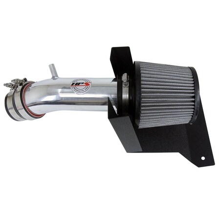 Hps Performance Air Intake Kit with Heat Shield, Polished,  827-538P