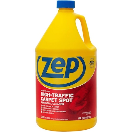 Zep High Traffic Carpet Cleaner, 1 gal., PK4 ZUHTC128