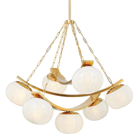 Hudson Valley Lighting Duxbury 7 Light Chandelier 43.75 In. Aged Brass 2107-AGB