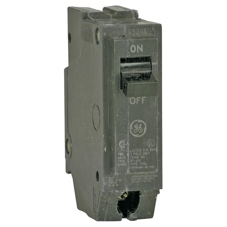 Ge Industrial Solutions Circuit Breaker, THQL Series, 40A, 1 Pole, 120/240V AC, 10kA at 120/240V AC THQL1140
