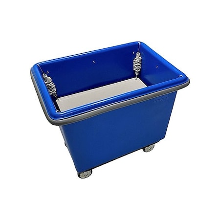 R&B Wire Products Cube Trucks, Blue, 150 lb cap. 450PTB
