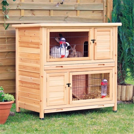 Partyanimal 2-Story Rabbit Hutch, Medium PA139217