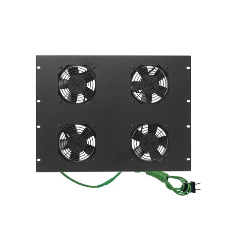 Lowell Panel w 4 Whisper Fans 7U FW4-7T