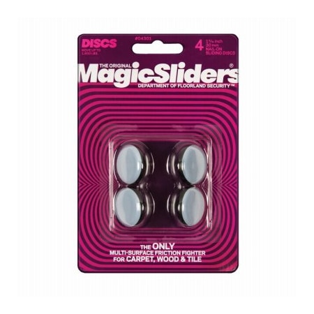 Magic Sliders 8Pk 7/8" Rnd Slide Disc 08221