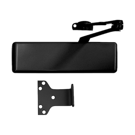 Lcn Door Closers, Hold Open, Black, Non-Handed 4040XP-HW/PA 693