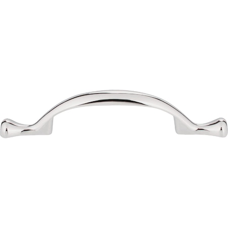 Hardware Resources Elements Merryville 5-1/8'' Overall Length Polished Chrome Cabinet Pull 897-3PC