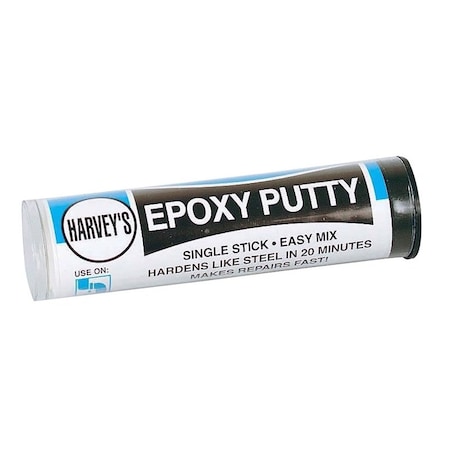 Harvey Epoxy Putty, Solid, BeigeGray, 2 oz Tube 044150-12