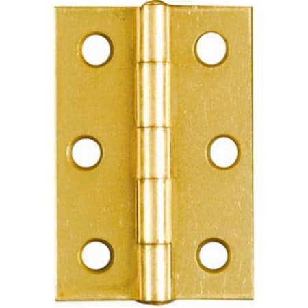 Eat-In N146-290 2.5 x 1.68 in. Dull Brass Finish Light Narrow Hinge EA599991