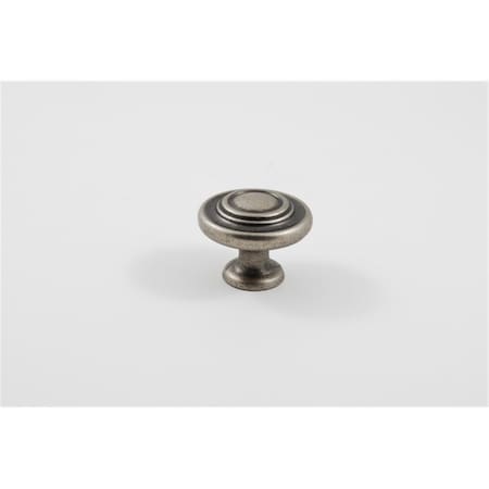 Residential Essentials Mushroom Cabinet Knob- Aged Pewter 10203AP