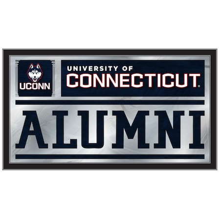 Holland Bar Stool Co Connecticut 26" x 15" Alumni Mirror MAlumConnUn