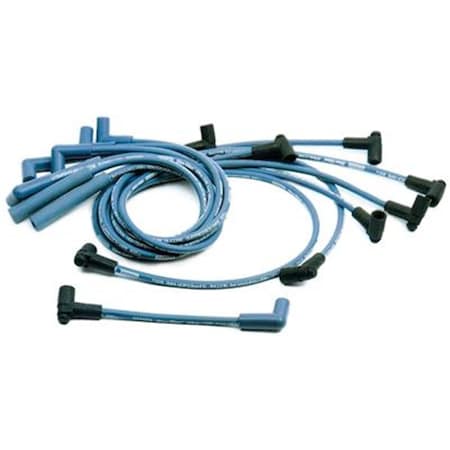 Moroso 72650 Blue Max Spiral Core Custom Fit Wire Set- Blue M28-72650