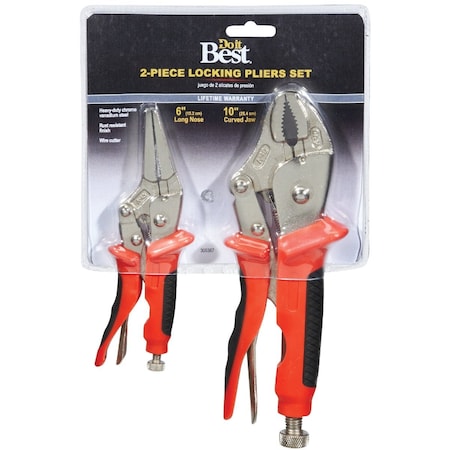 Do It Best Locking Pliers Set, 2-Piece 305367