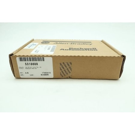 Allen Bradley SLC500 OUTPUT MODULE SER D 1746-OA16