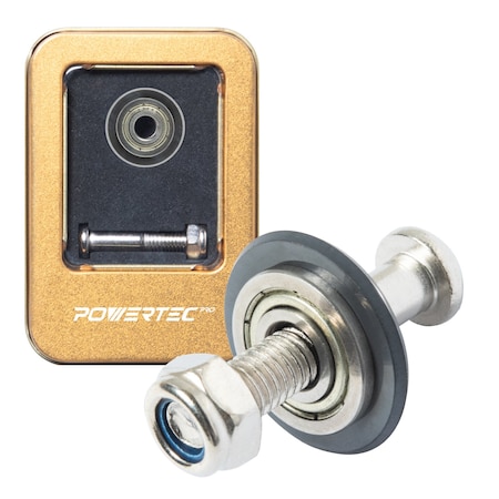 Powertec Extreme Tungsten Carbide Scoring Wheel w/ Black Titanium Coating 22mm Tile Cutting Wheel w/ Screw 72090N