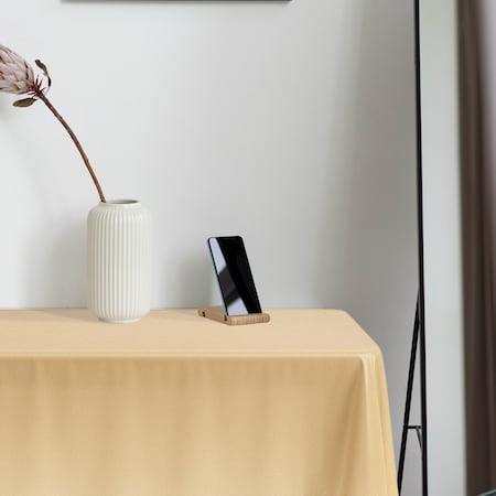 Smarty Had A Party 54 x 108 Gold Rectangular Disposable Plastic Tablecloths 96 Tablecloths, 96PK 813270-G-CASE