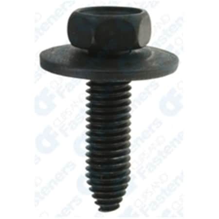 Auveco Pak, Hex Head Sems Body Bolt, M8 - 1.25 X 30 Mm AUV-AP13614