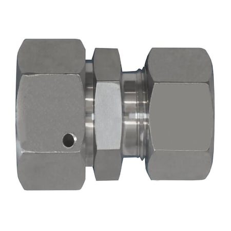 Brennan Industries Tube Straight L08 Reducer, Steel D6504-L28-L08