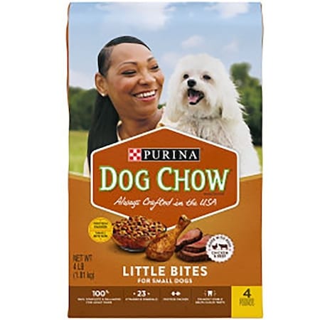 Purina 1780011030 Dog Food, Dry, 4 lb Bag 1780011032