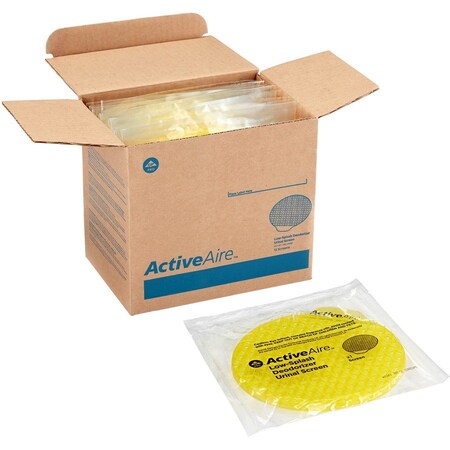 Georgia-Pacific Urinal Screen, Rd, Or, 3.68 oz, 48261, PK12 48261