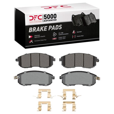 Dfc 5000 Advanced Disc Brake Pad Set,  1551-0815-02