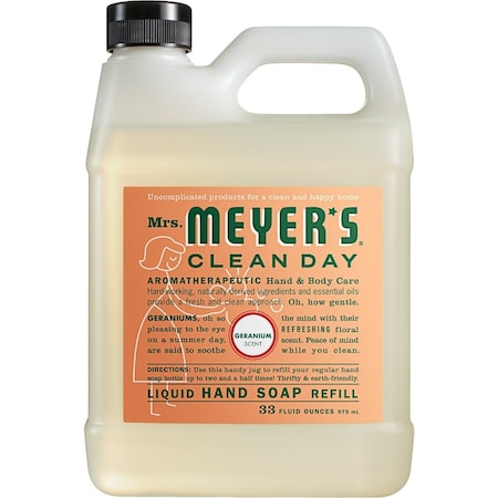 Mrs. Meyers Clean Day Clean Day 33 Oz. Geranium Liquid Hand Soap Refill 13163