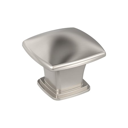 Amerock Garfield 1-3/16 inch (30mm) Length Satin Nickel Cabinet Knob, 25PK 25VMP37020G10