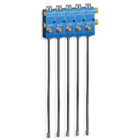 Oil-Rite PurgeX for Oil Dispensing - Ultra-Micro Output Air Operated w/Spray Dispensing w/Std Longer Nozzle B3584-105X12