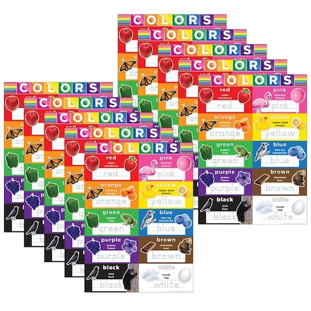 Ashley Productions Colors Smart Poly Poster Mat, 10PK ASH97026