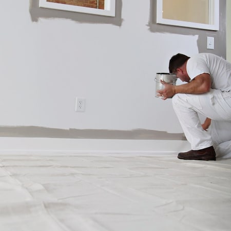 Trimaco SuperTuff 10 Oz. 9 Ft. x 12 Ft. Extra Heavyweight Canvas Drop Cloth 51121