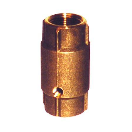 Simmons 1'' Silicon Bronze Spring Loaded Check Valve 542SB