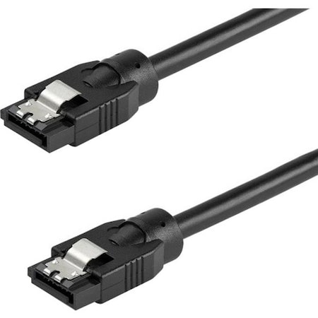 Startech.Com Cable - 0.3 m Round SATA Cable - 6Gbs SATRD30CM