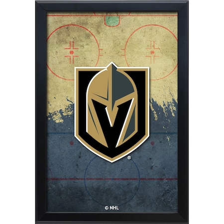 Holland Bar Stool Co Vegas Golden Knights 15.75 in. x 23.5 in. LED Snap Frame Lightbox by Company LBSnap