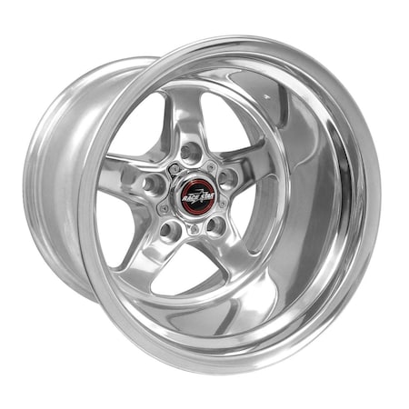 Bufonada 15 x 12 in. & 5x4.75 BC 4 in. BS 92 Drag Star Direct Drill Polished Wheel BU3860516