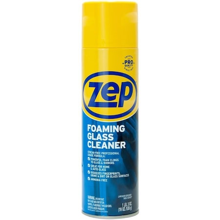 Zep 19OZ FOAMING GLASS CLEANER ZUFGC19