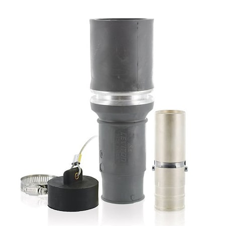 Leviton SinglePoleInline, 1,009A, Female, Gray 49F64-GY