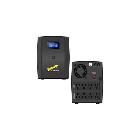 Cable Wholesale Vesta Pro 1000 UPS VP, 1000 VA (Volt Amps), Uninterrupted Power Supply, Black 91W1-31000