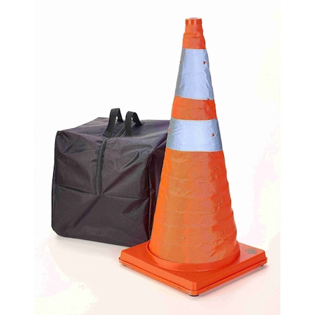 Mutual Industries ORANGE COLLAPSIBLE CONE, 5PK 17714-5-28
