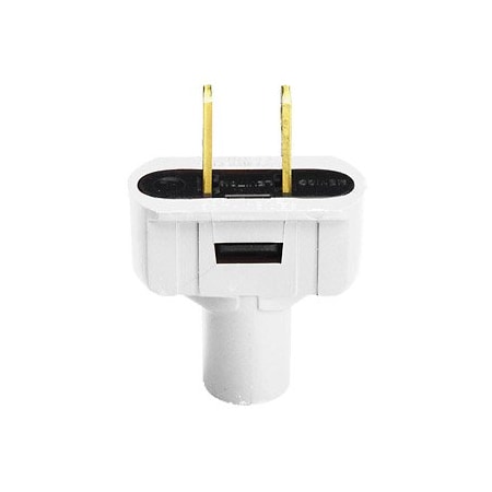 Leviton Residential Grade Plug 15 Amp, 125 Volt 48643-W