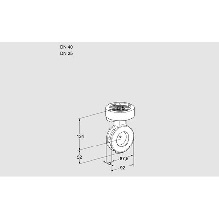 Honeywell Kromschroder BVGF40/25W05 KS88300053