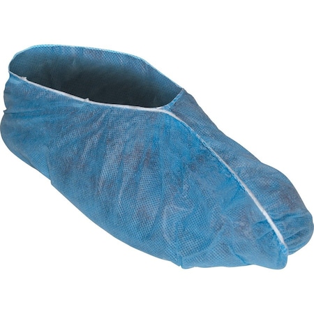 Kleenguard Disposable Shoe Covers, Polypropylene, Blue, Slip Resistant Sole: Yes , One Size Fits All 36811