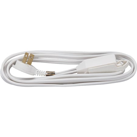 Do It Best 7 Ft. 16/2 Flat Plug White Extension Cord INF-PT2162-7-WH