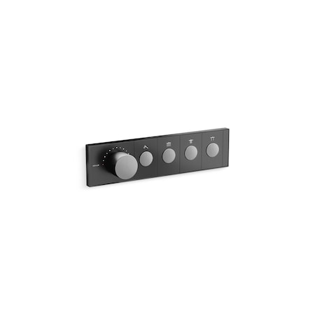 Kohler Anthem Four-outlet recessed mechanical thermostatic valve control 26348-9-BGP