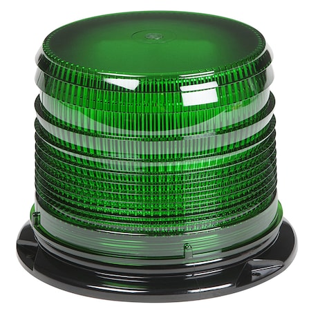 Grote Flashing Beacon, Green, 12 to 24V DC 78034