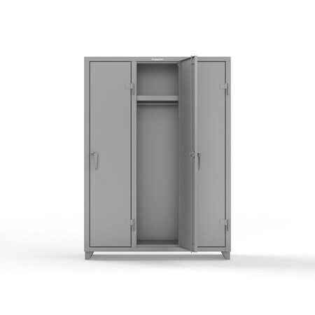 Strong Hold 14 GA Single-Tier Locker - 3 Compartments 4.66-3D-18-1T-L